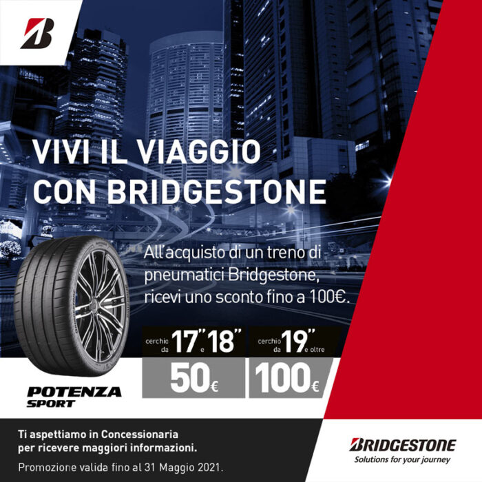 Promozione gomme Bridgestone