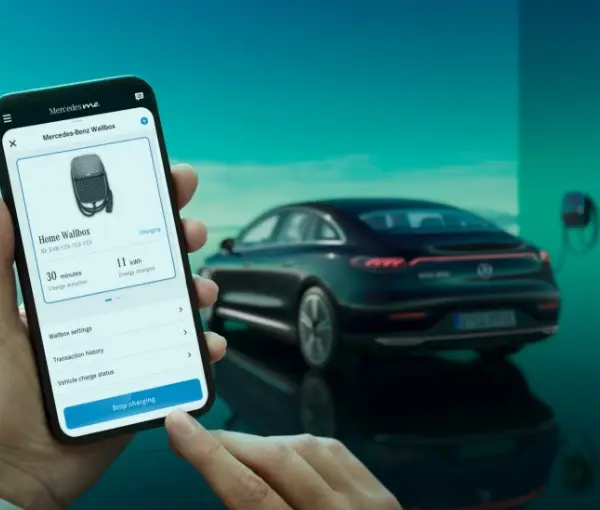 wallbox app mercedes me