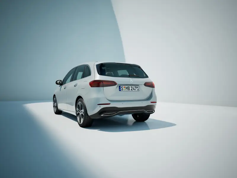 Nuova classe b mercedes posteriore