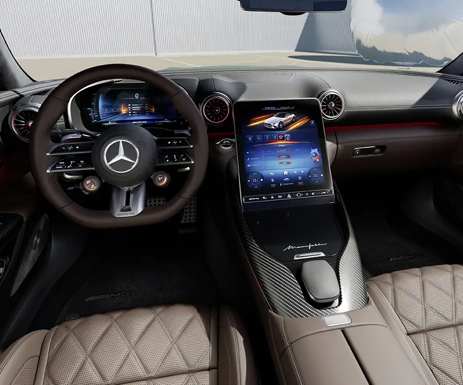 dettaglio interni SL 63 S E PERFORMANCE