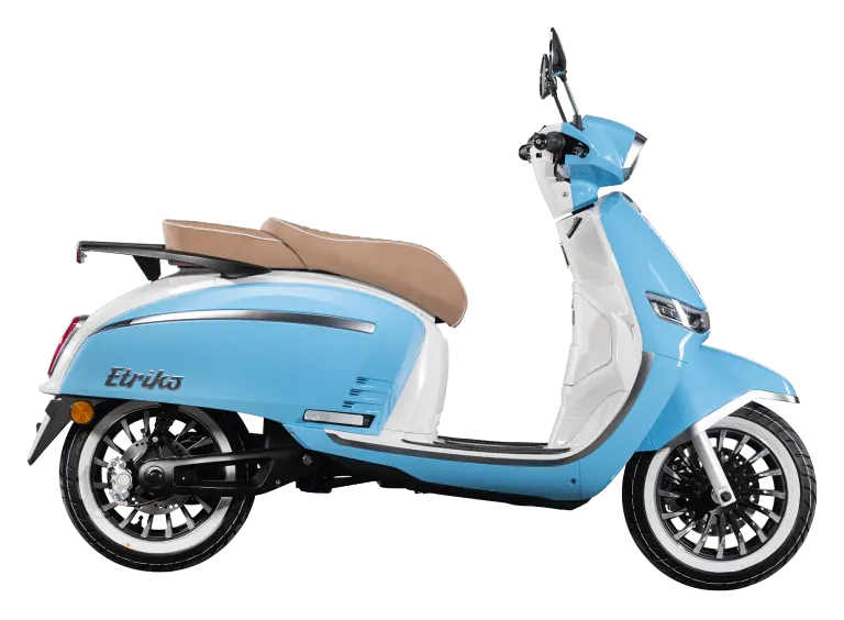 scooter elettric etriko azzurro milano scooter elettric etriko azzurro milano